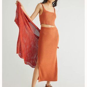 NWOT Free People Encinitas Sweater Set - Sienna